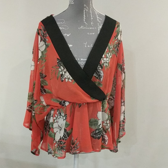 NWT George Sheer Blouse